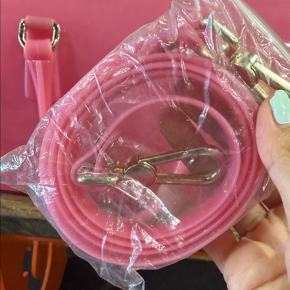 Furla Pink Glossy Satchel - Picture 4 of 6